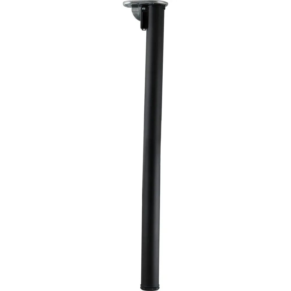 Camar s.p.a. ARTICOLI TECNICI CAMAR Tischfuß Click ø 50 mm, Länge 705 mm, Stahl schwarz geperlt
