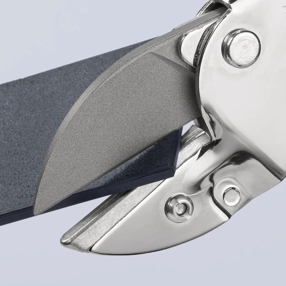 KNIPEX Amboss-Schere mit Kunststoff-Hüllen verchromt 200 mm