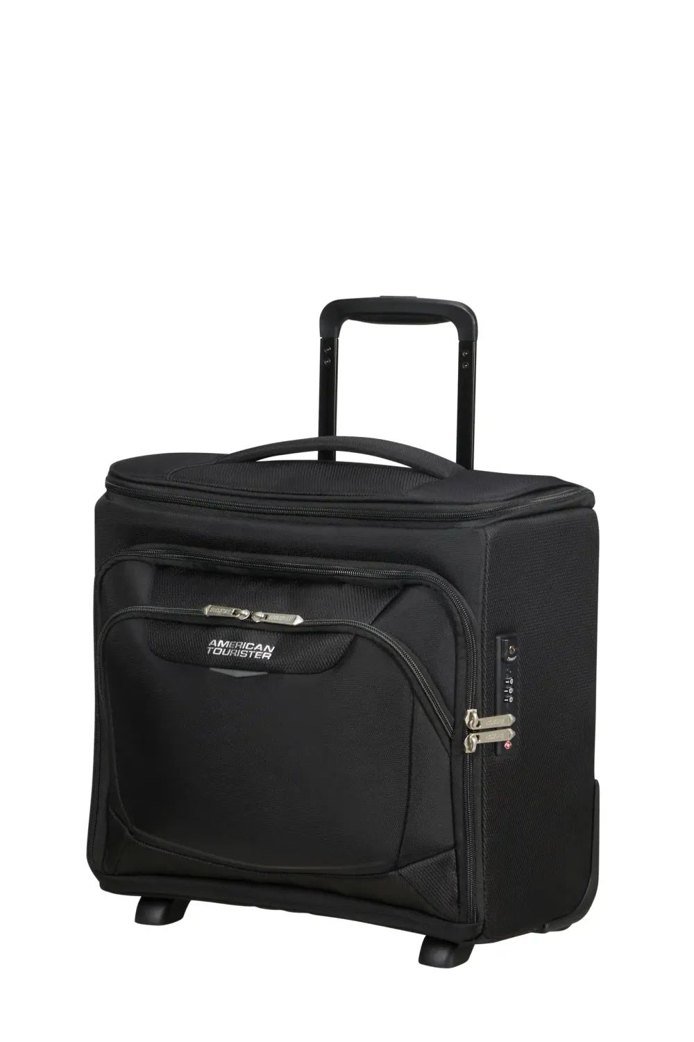 AMERICAN TOURISTER SUMMERRIDE UPR. UNDERSEATER EXP TSA, BLACK
