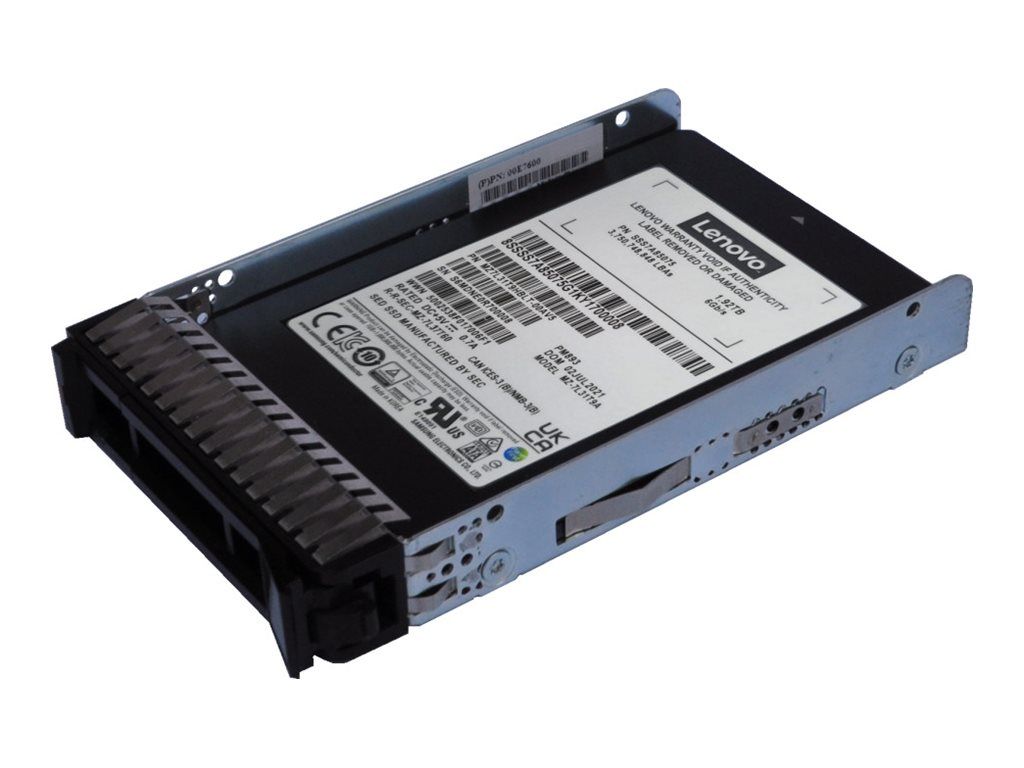 Lenovo Samsung PM893a - SSD - Read Intensive - verschlüsselt - 7.68 TB - Hot-Swap - 2.5" (6.4 cm)
