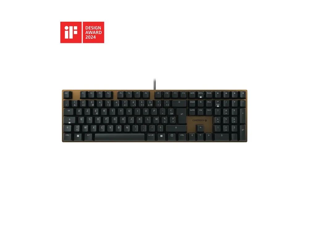 Cherry KC 200 MX - Tastatur - 100% - full size French-Layout