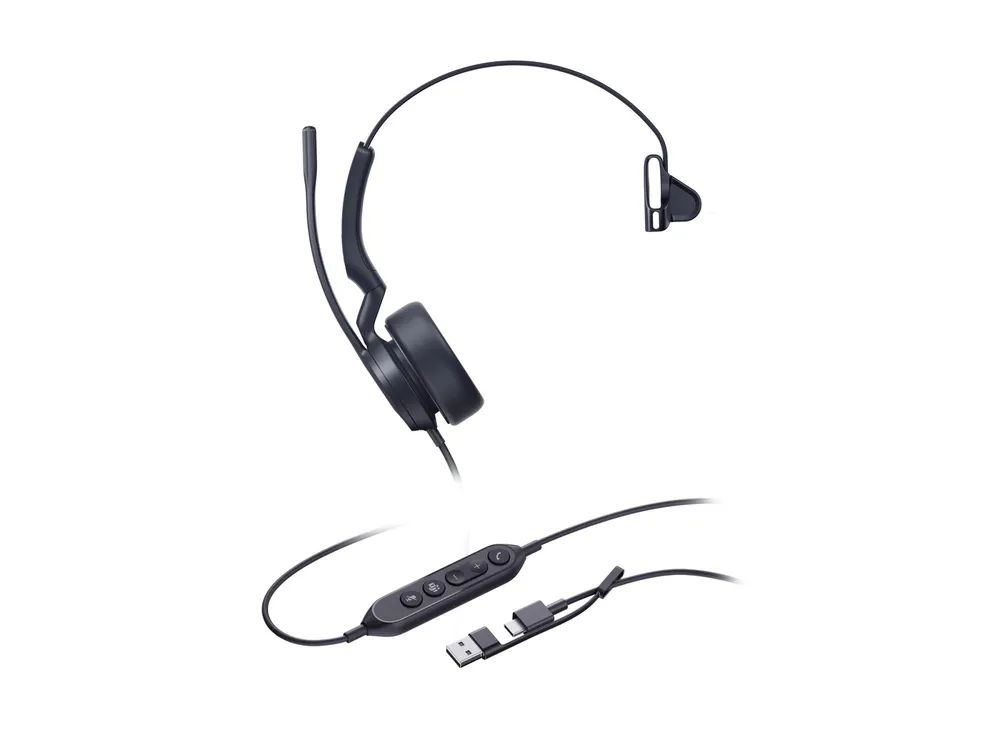 Yealink UH44 Mono - Headset - On-Ear - kabelgebunden