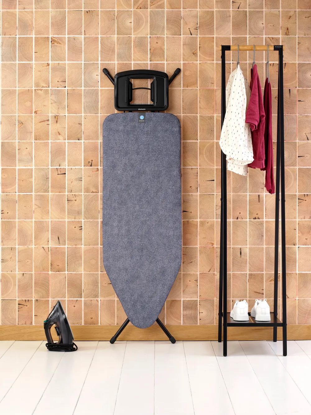 Brabantia Bügeltisch C, 124x45cm, Dst-Mulde Solide - Denim Blue