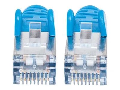 Intellinet Network Patch Cable, Cat7 Cable/Cat6A Plugs, 1.5m, Blue, Copper, S/FTP, LSOH / LSZH, PVC, RJ45, Gold Plated Contacts, Snagless, Booted, Lifetime Warranty, Polybag - Netzwerkkabel - RJ-45 (M)