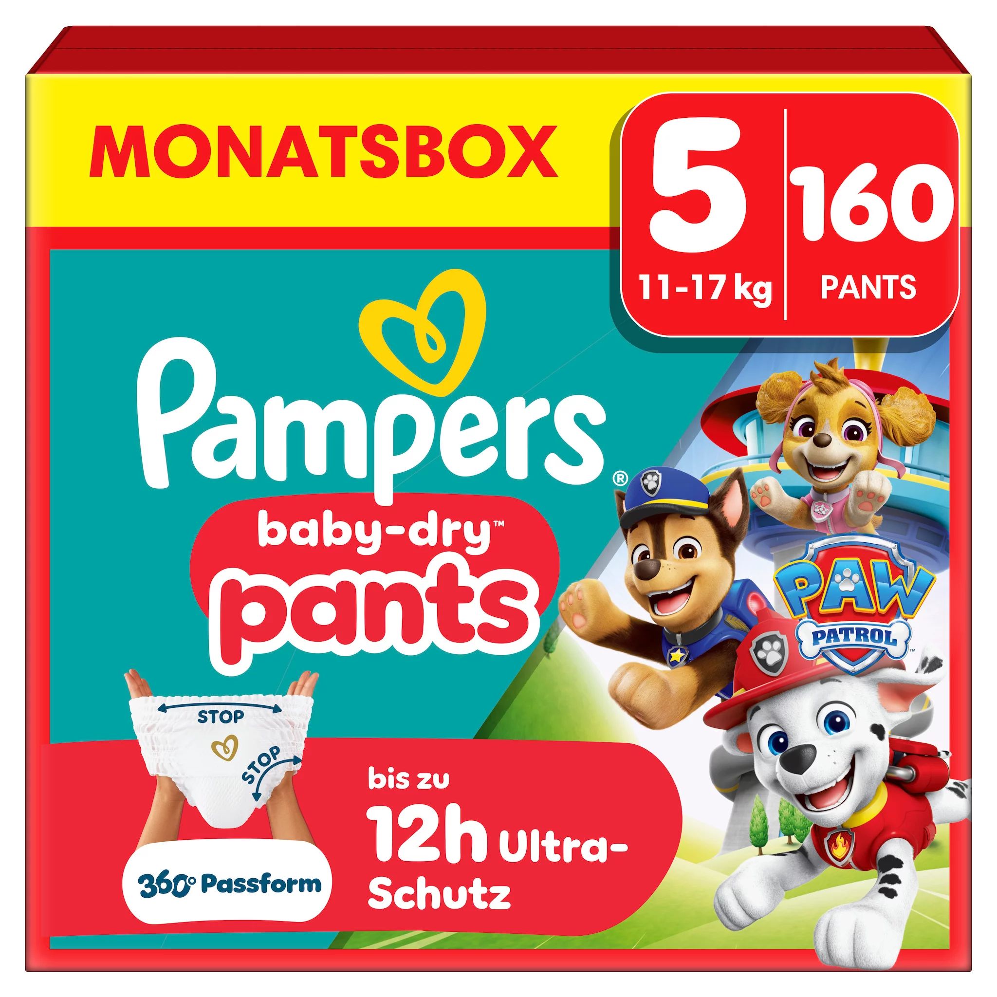 Pampers Baby Dry Pants Gr.5 Junior 12-17kg 
