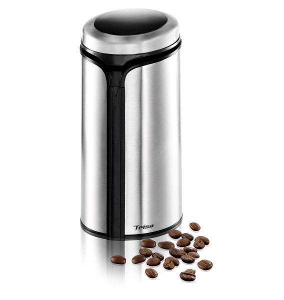 TRISA Kaffeemühle 150W 60g Scheibenmahlwerk edelstahl