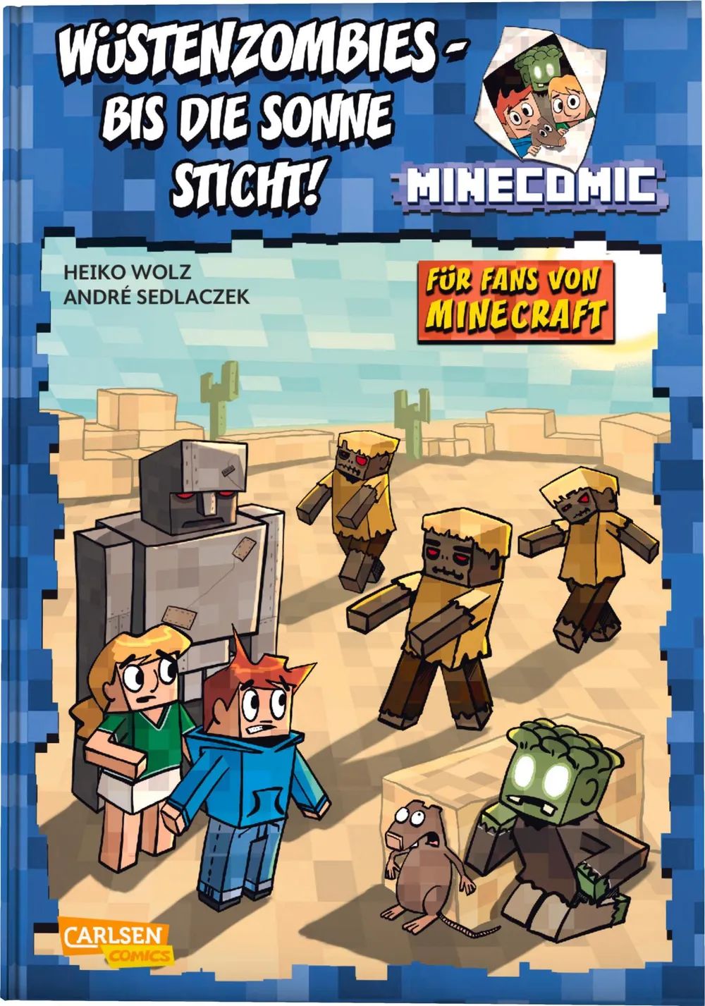 Carlsen Verlag GmbH Minecomic Bd 3 Wüstenzombies