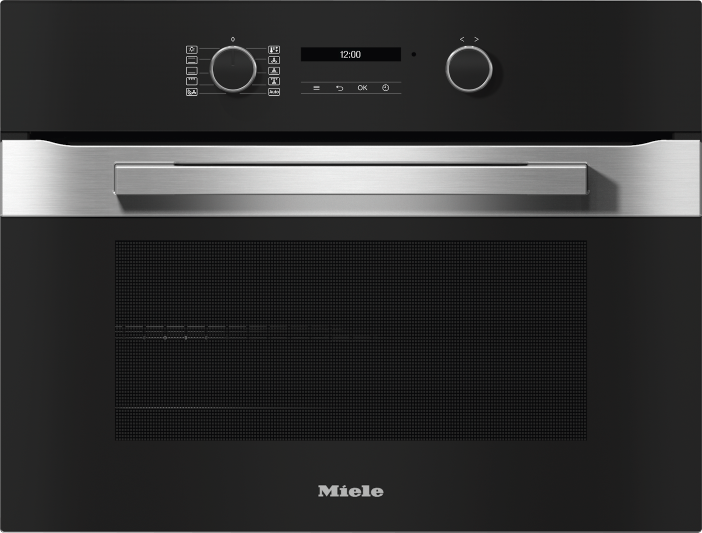 Miele Einbau-Backofen H 2841 B Edelstahl/CleanSteel