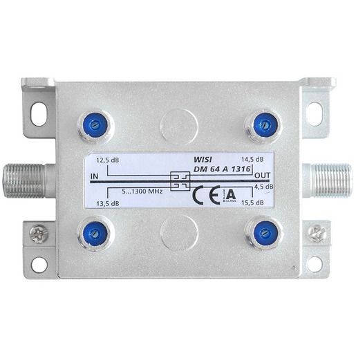 WISI 4-FACH ABZWEIGER 12,5-15,5 dB / DM 64 A 1316 002771