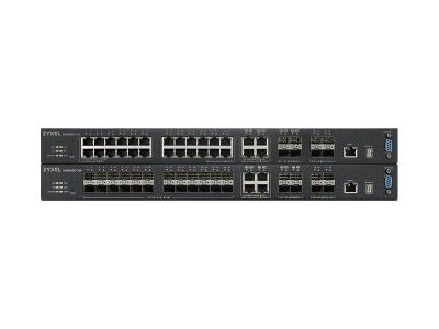 ZyXEL XGS4600-32F - Switch - L3 - managed - 24 x Gigabit SFP + 4 x Kombi-Gigabit-SFP + 4 x 10 Gigabit SFP+