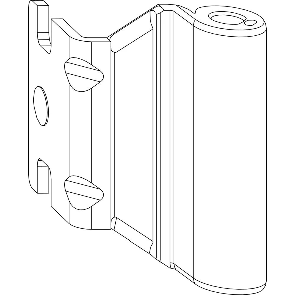 MACO Bandwinkel AS/PVC 12/20- 9 mm, 120 kg, silber (52487)