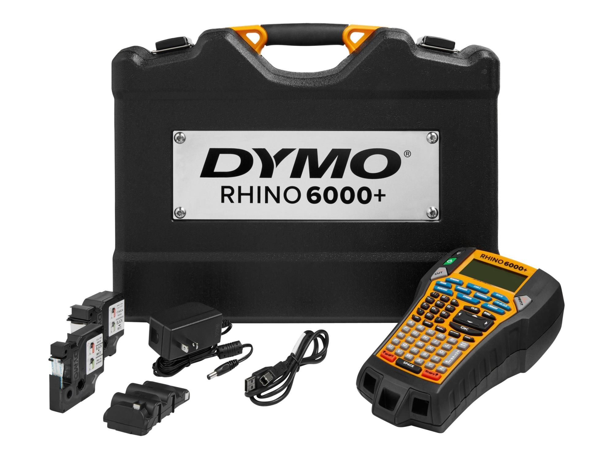 Dymo Rhino 6000+ - Beschriftungsgerät - s/w - Thermotransfer - Rolle (2,4 cm)
