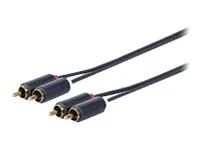 VivoLink Audiokabel - RCA x 2 männlich zu RCA