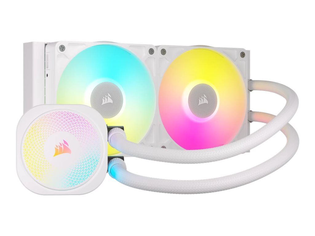 Corsair iCUE Link TITAN 240 RX RGB - Prozessor-Flüssigkeitskühlsystem - Kühlergröße: 240 mm - (für: AM4, LGA1700, AM5, LGA1851)