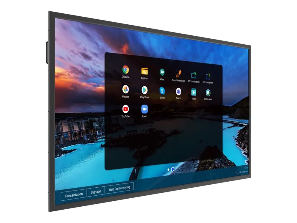Vivitek NovoDisplay DK551P - 140 cm (55") Diagonalklasse LCD-Display mit LED-Hintergrundbeleuchtung - interaktive Digital Signage - 4K UHD (2160p)