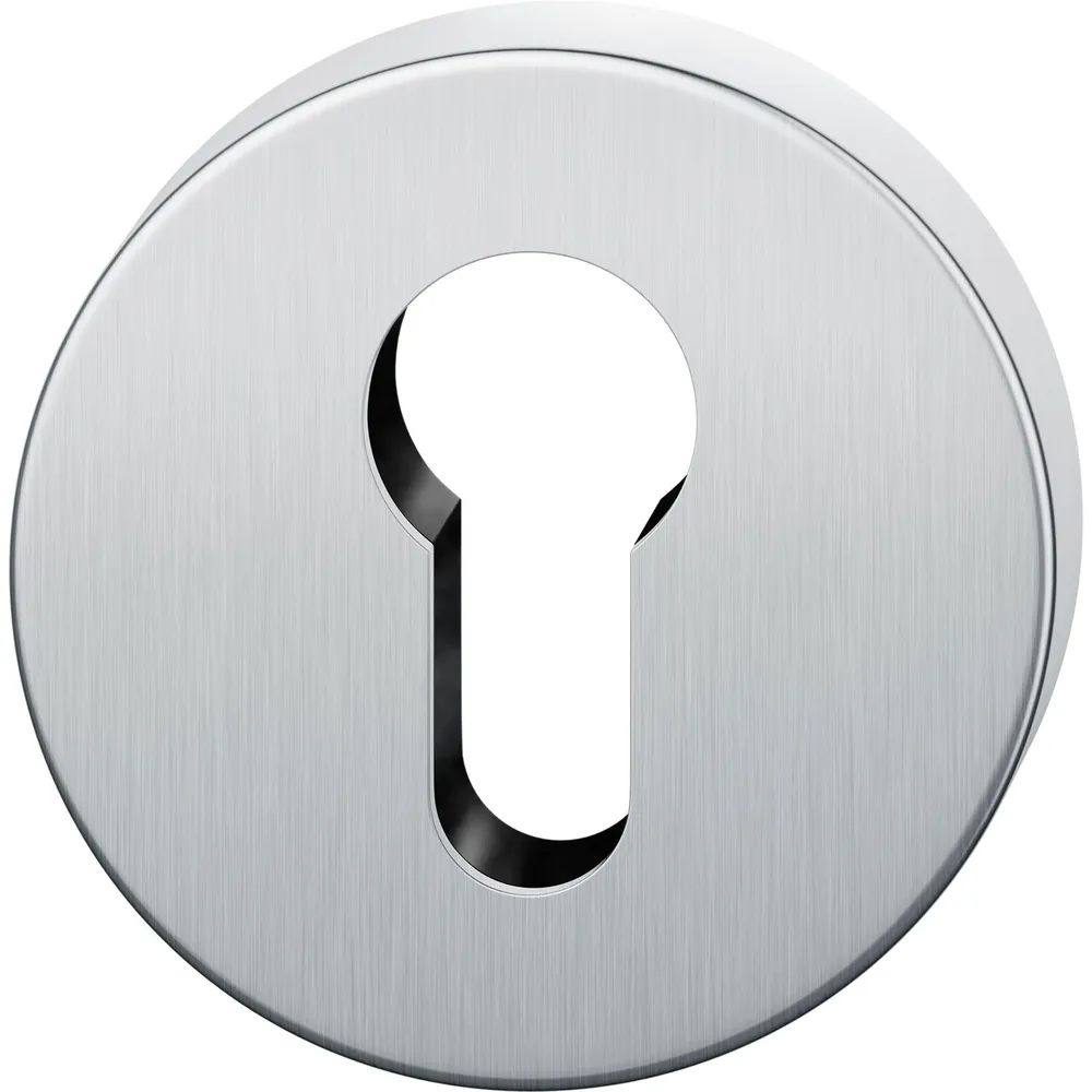FSB Zylinderrosette rund 12 1735 01510 AGL, Edelstahl matt