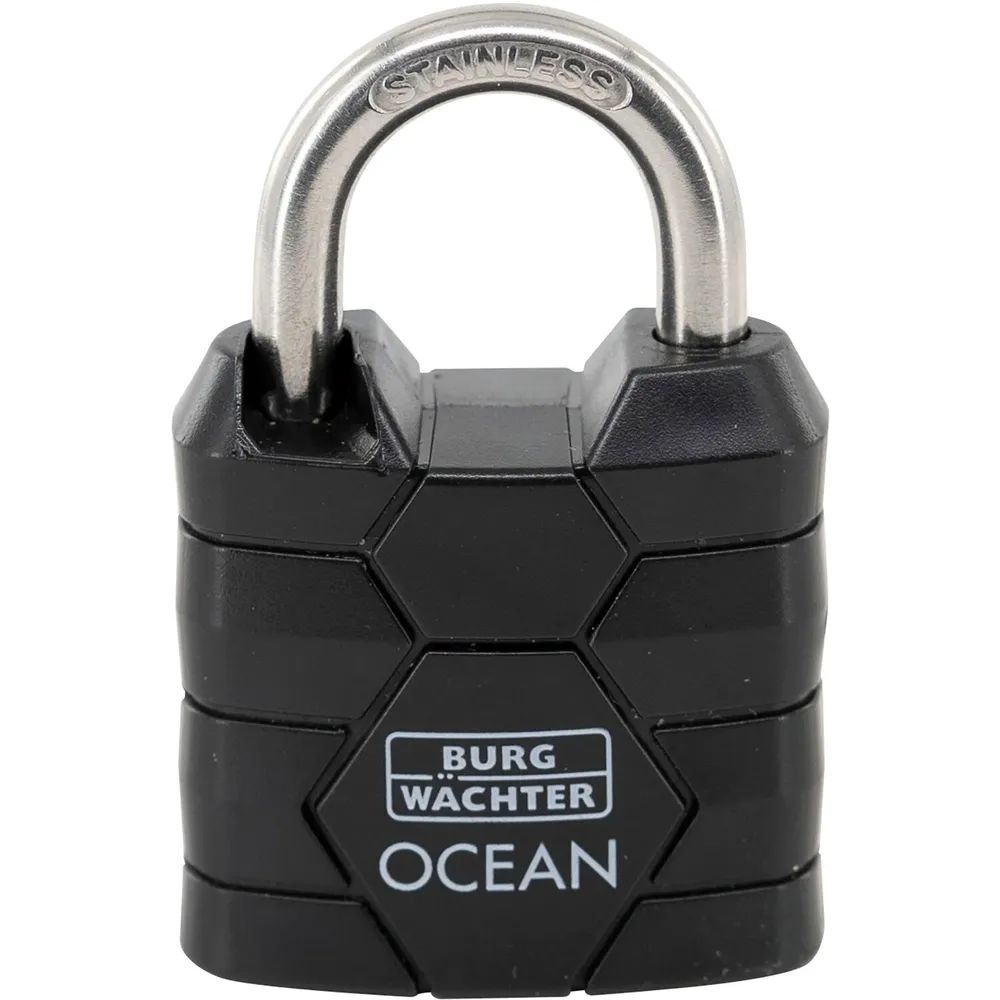 BURG-WÄCHTER Vorhangschloss 490 Ocean, verschiedensperrend, Breite 40 mm