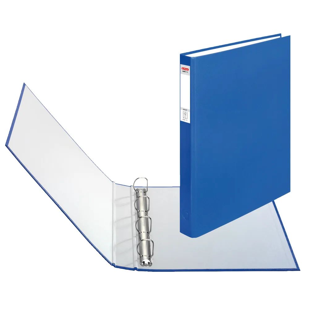 herlitz Ringbuch maX.file protect 4-Ring A4 blau
