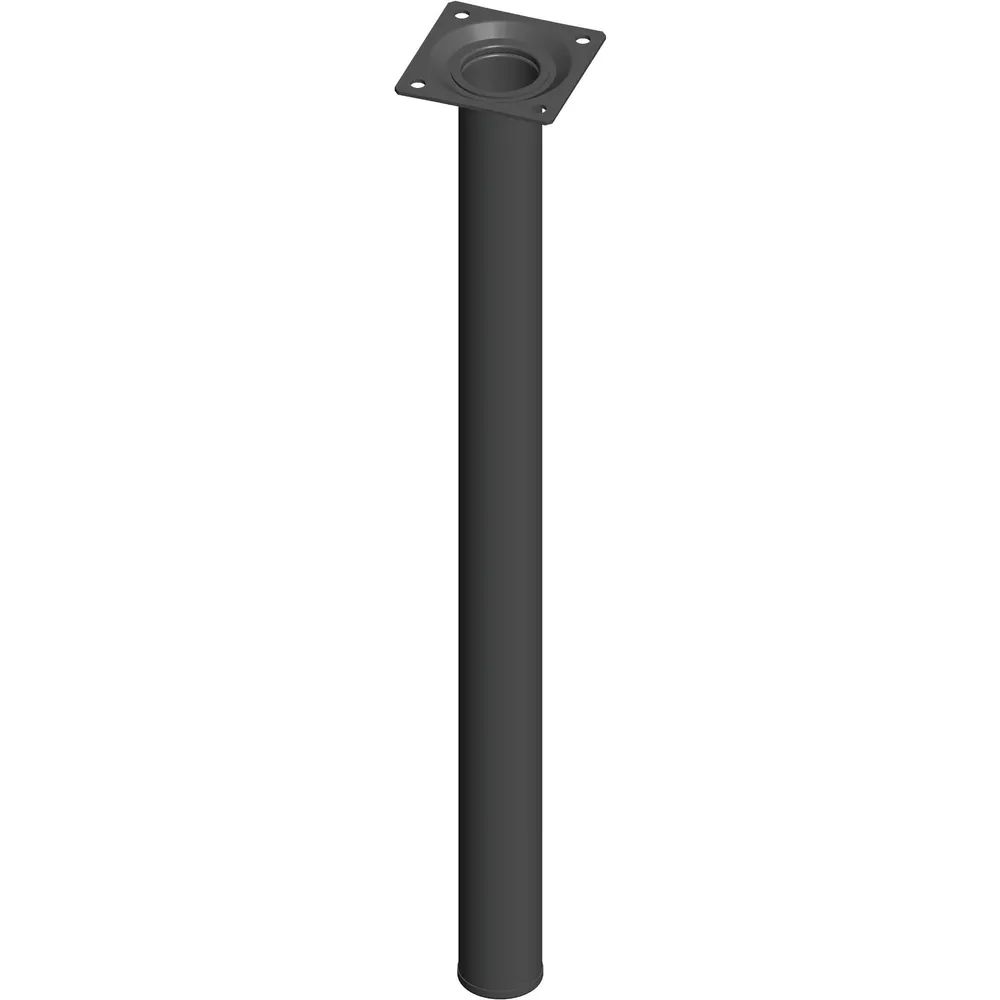 alfer® Austria GmbH  ELEMENT SYSTEM Möbelfuß Rundrohr ø 30 mm, Länge 500 mm, Stahl schwarz