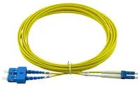 BlueOptics Duplex LWL Patchkabel LC-UPC/SC-UPC Singlemode 5 Meter