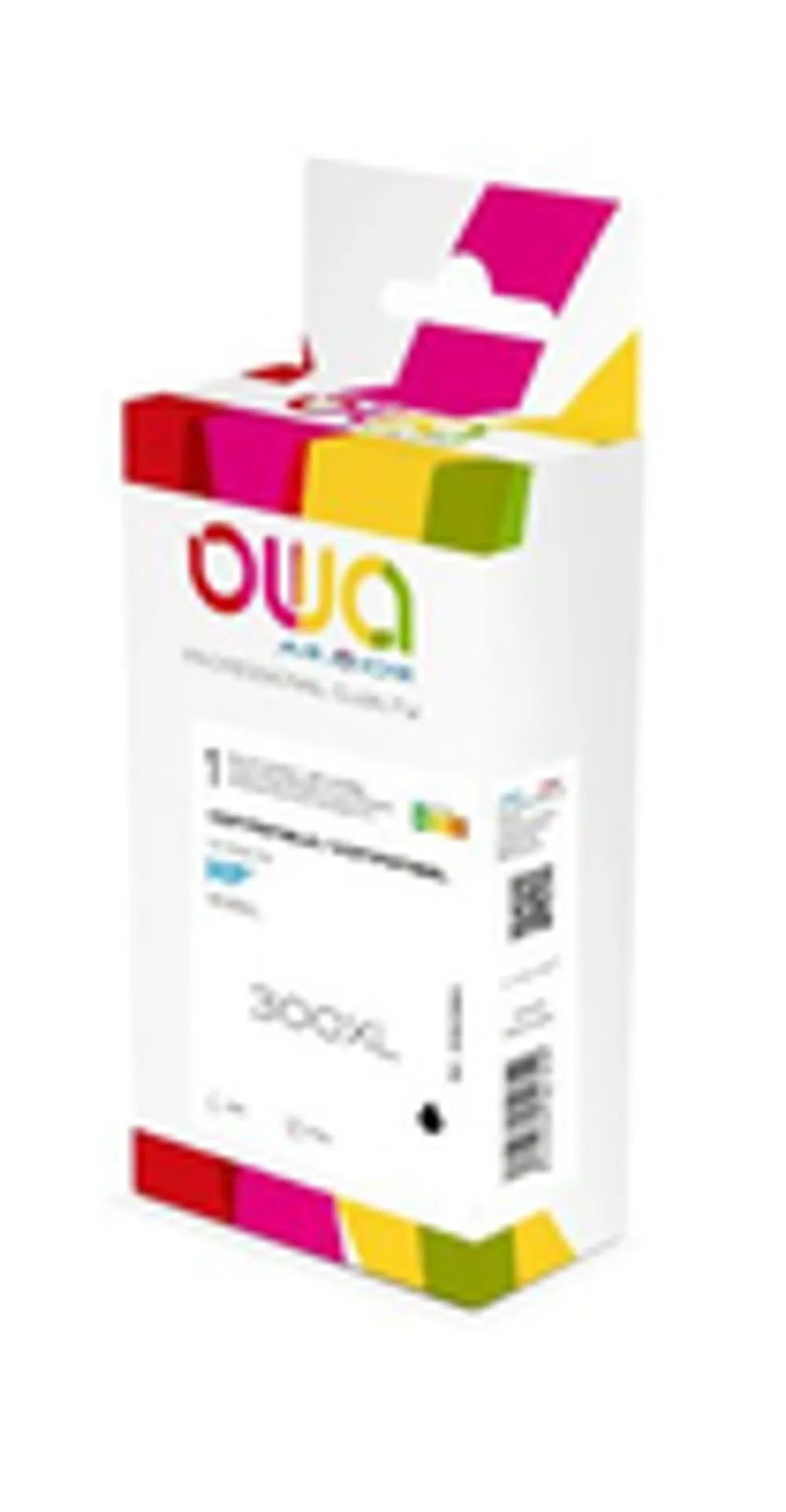 Armor OWA - 21 ml - Schwarz - kompatibel - Box - wiederaufbereitet - Tintenpatrone (Alternative zu: HP 300XL BK)