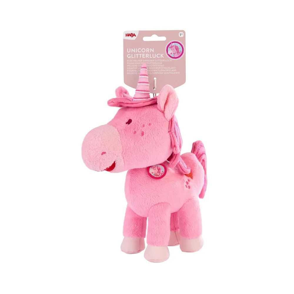 Habermaass GmbH & Co. KG Kuscheltier Einhorn Glitzerglück