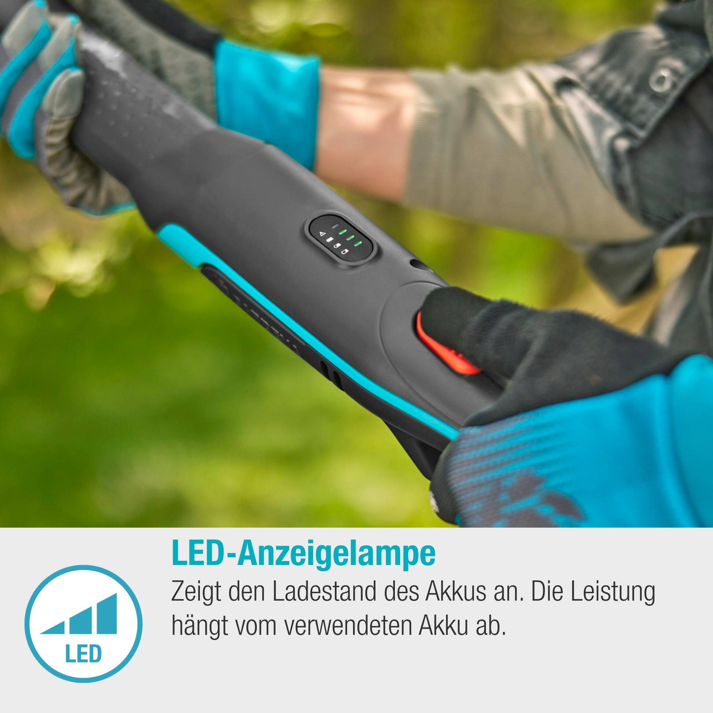 Gardena Akku-Baumschere EasyCut 110/18V P4A solo
