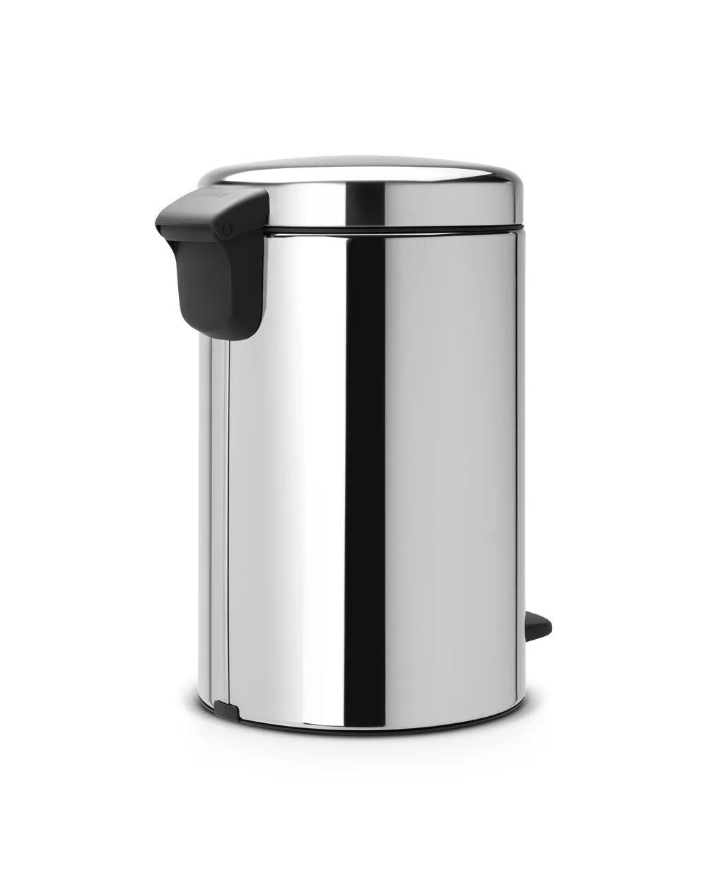 Brabantia NewIcon Treteimer, 12L - Brilliant Steel - verzinkt