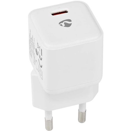 Nedis NETZLADEGERÄT 1XUSB-C 20W / NEDIS WCMPD20W100WT WS WCMPD20W100WT