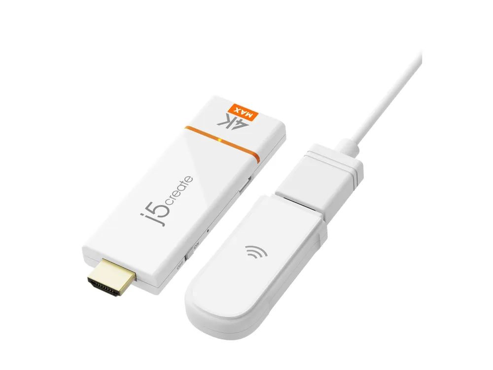 j5create ScreenCast 4K JVAW76MAX - Wireless Video-/Audio-Erweiterung