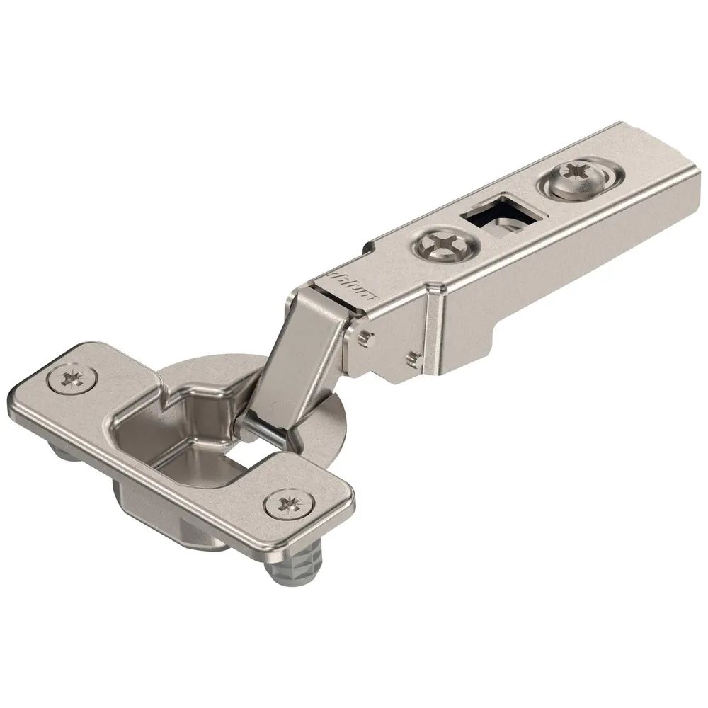 BLUM CLIP Standardscharnier 100°, gerade mit Feder, Einpressen
