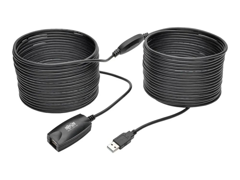 Tripp Eaton Tripp Lite Series 15M USB 2.0 Hi-Speed Active Extension Repeater Cable USB-A M/F 49 ft. - USB-Verlängerungskabel - USB (M)