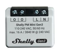 Shelly · Unterputz·"Plus PM Mini Gen. 3"· WLAN· BT