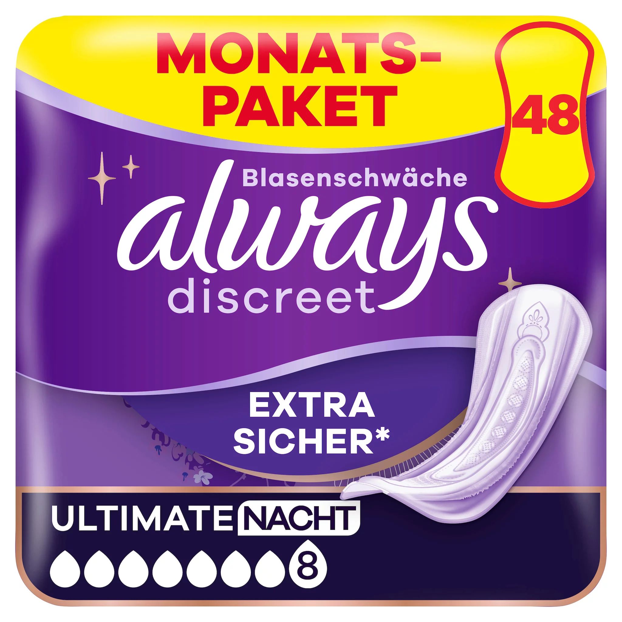 Always Discreet Inkontinenz-Einlagen Ultimate 