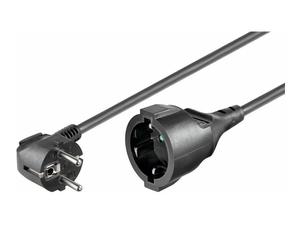 MicroConnect Spannungsversorgungs-Verlängerungskabel - power CEE 7/7 (W)