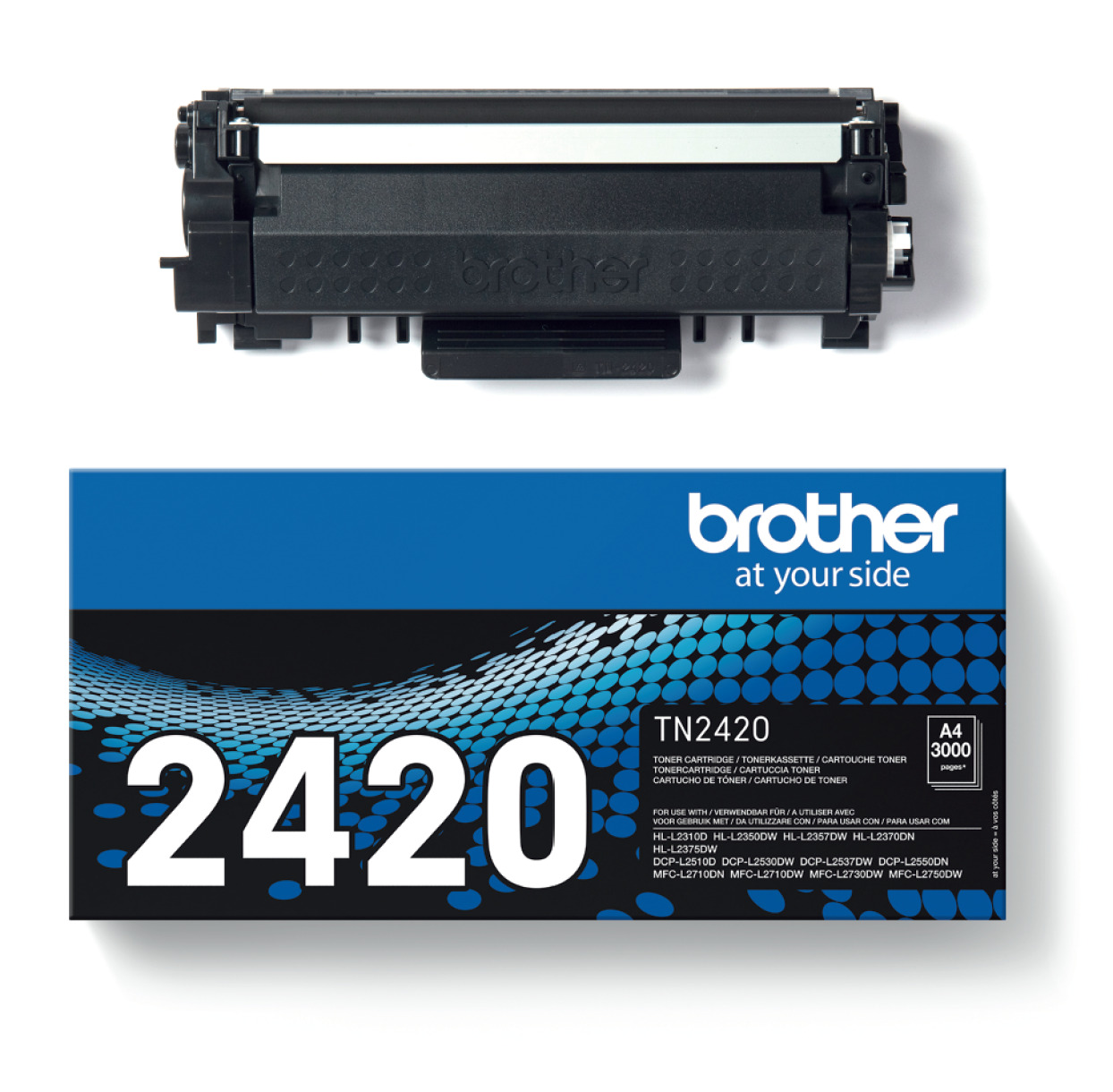 Brother TN2420 - Hohe Ergiebigkeit - Schwarz