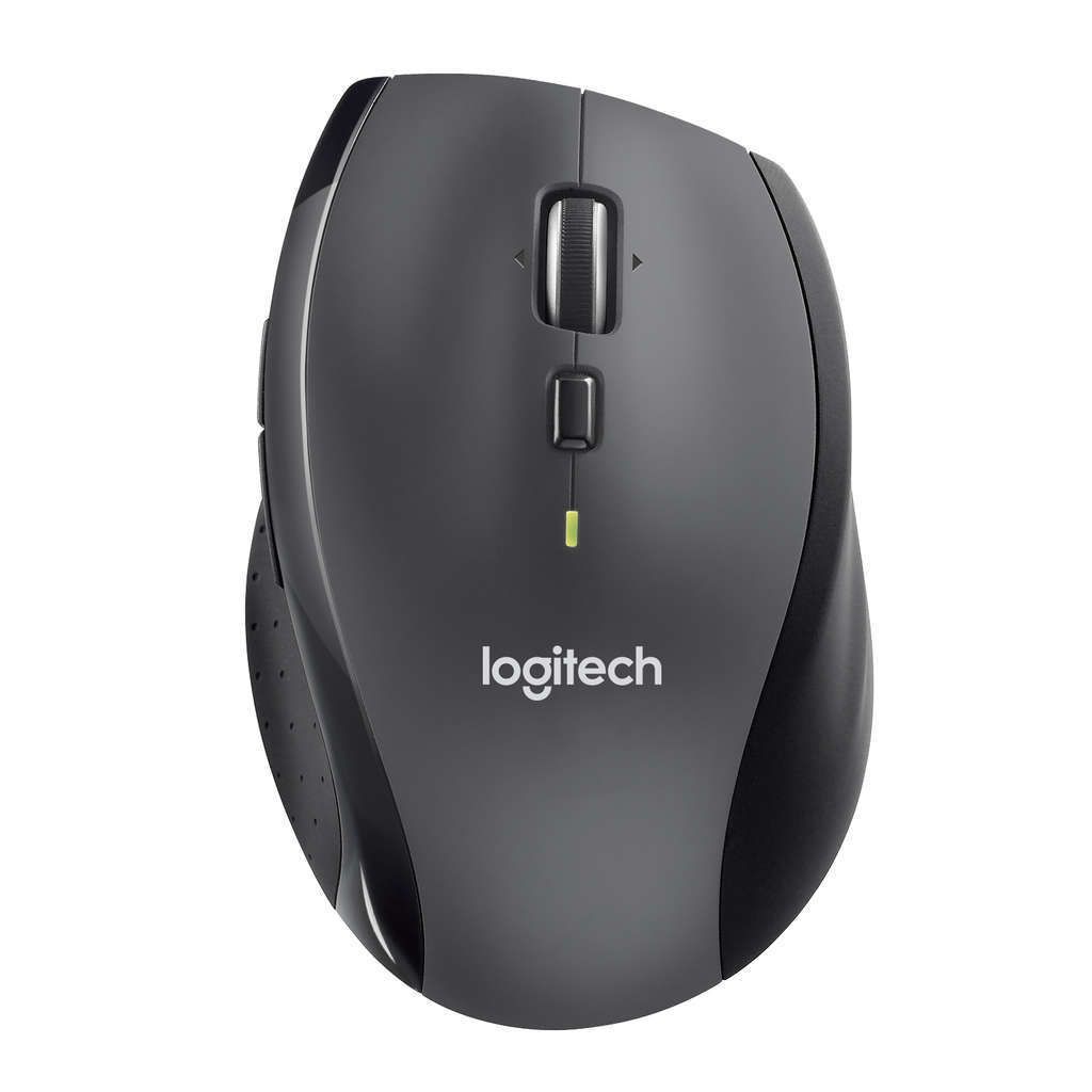 Logitech M705 - Maus - Für Rechtshänder - Laser - kabellos - 2.4 GHz - kabelloser Empfänger (USB)