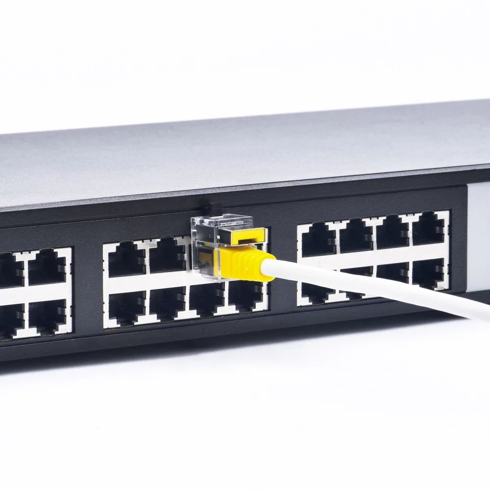 Smart Keeper Basic"LAN Cable" Lock gelb 5 Stk.+Key