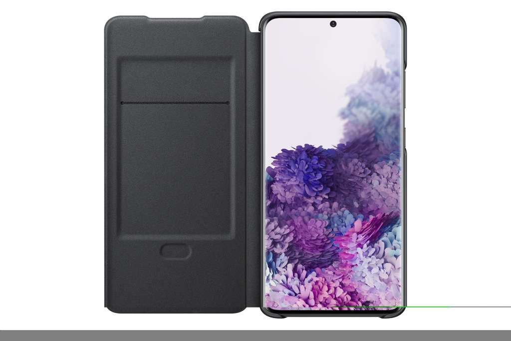 Samsung LED-View-Cover "EF-NG985" für Galaxy S20+, Schwarz