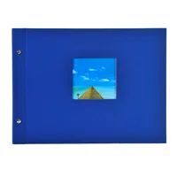 Goldbuch Bella Vista - Blau - 40 Blätter - Hardcover-Bindung - Polyurethan - Papier - Weiß - 390 mm