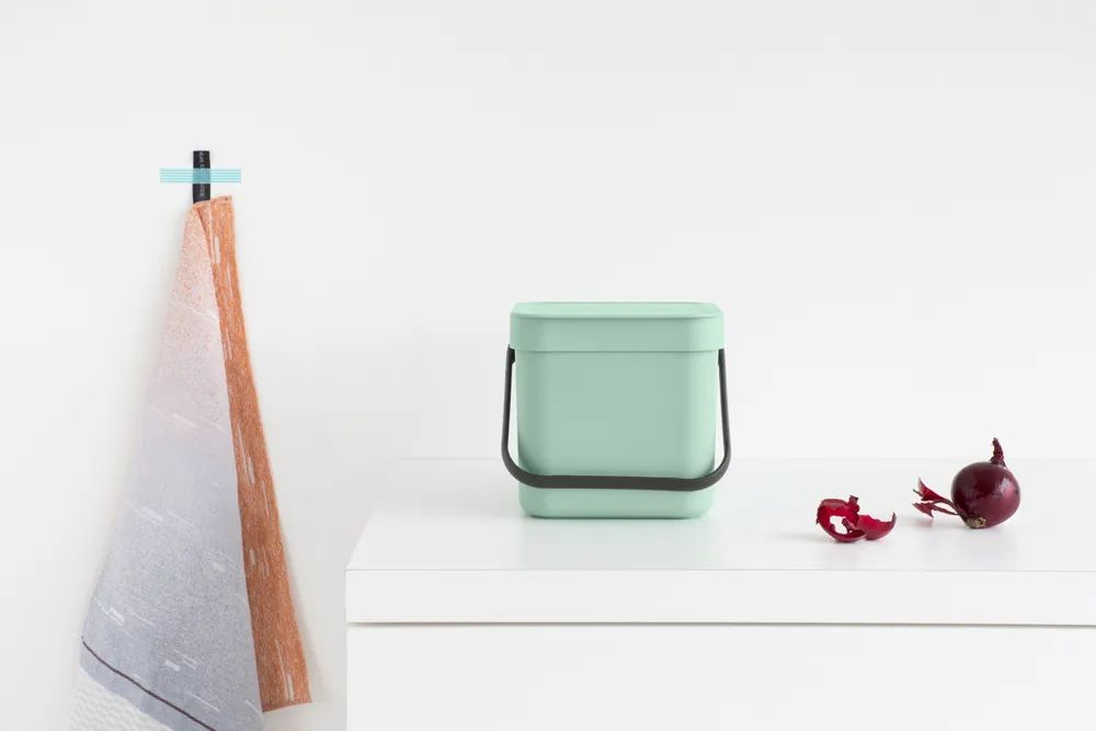 Brabantia Abfallbehälter 'Sort & Go', 3L - Jade Green