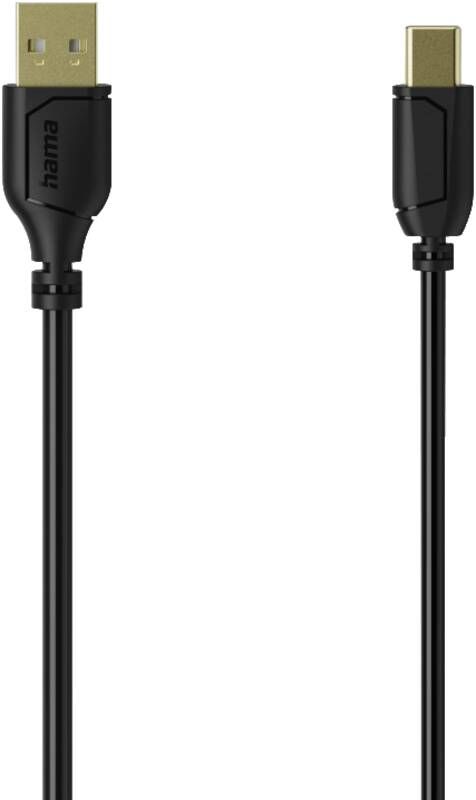 Hama 74265 USB-A auf USB-C, Flexibel, 0,75m