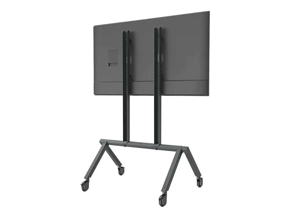 Heckler Design Heckler AV - Wagen - für LCD-Display - Stahl - Black Gray - Bildschirmgröße: 127-191 cm (50"-75")