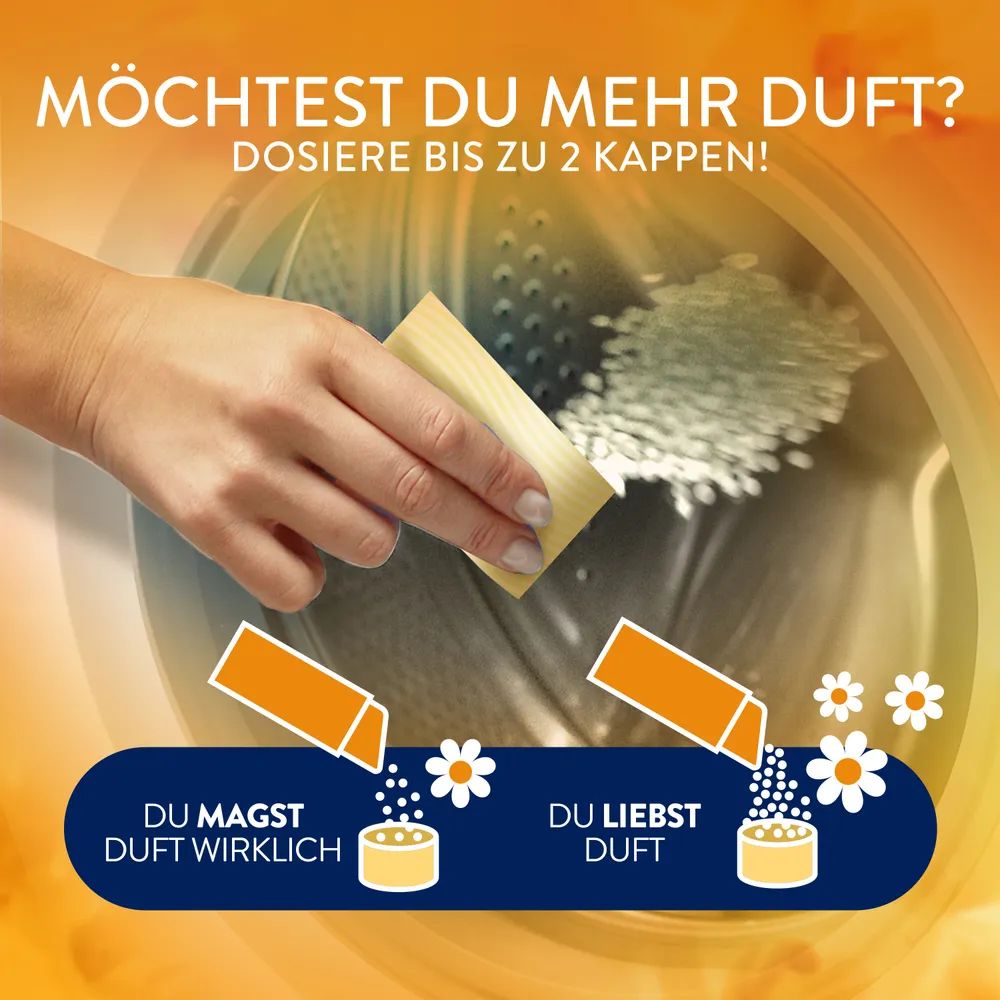 Lenor Wäscheparfüm, Orchidee & Vanille, 495g