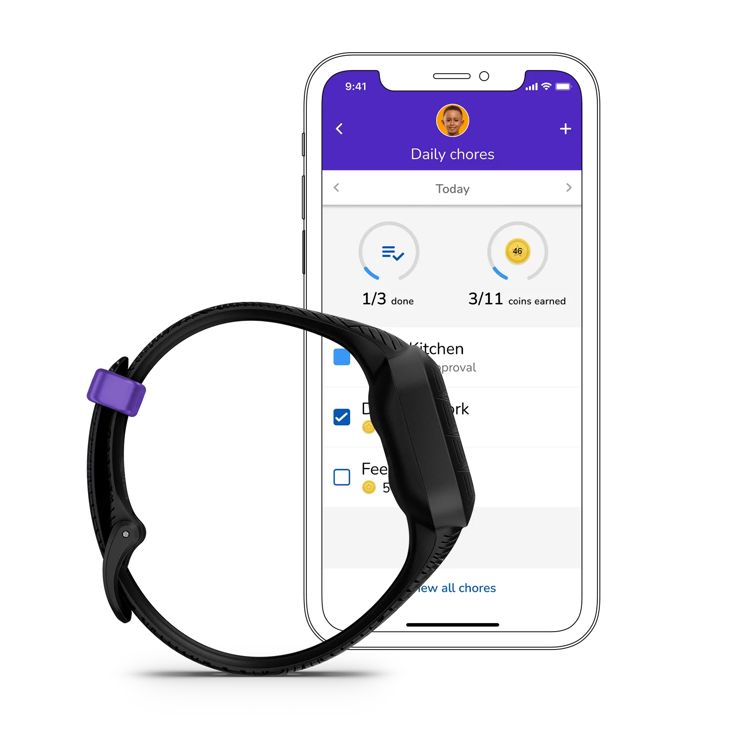 Garmin vívofit jr. 3, Marvel Black Panther Special Edition