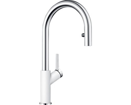 Blanco Carena-S Vario Silgranit silgranitweiß/chro