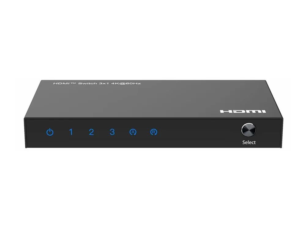 MicroConnect Switch - Fernbedienung - 3 x HDMI