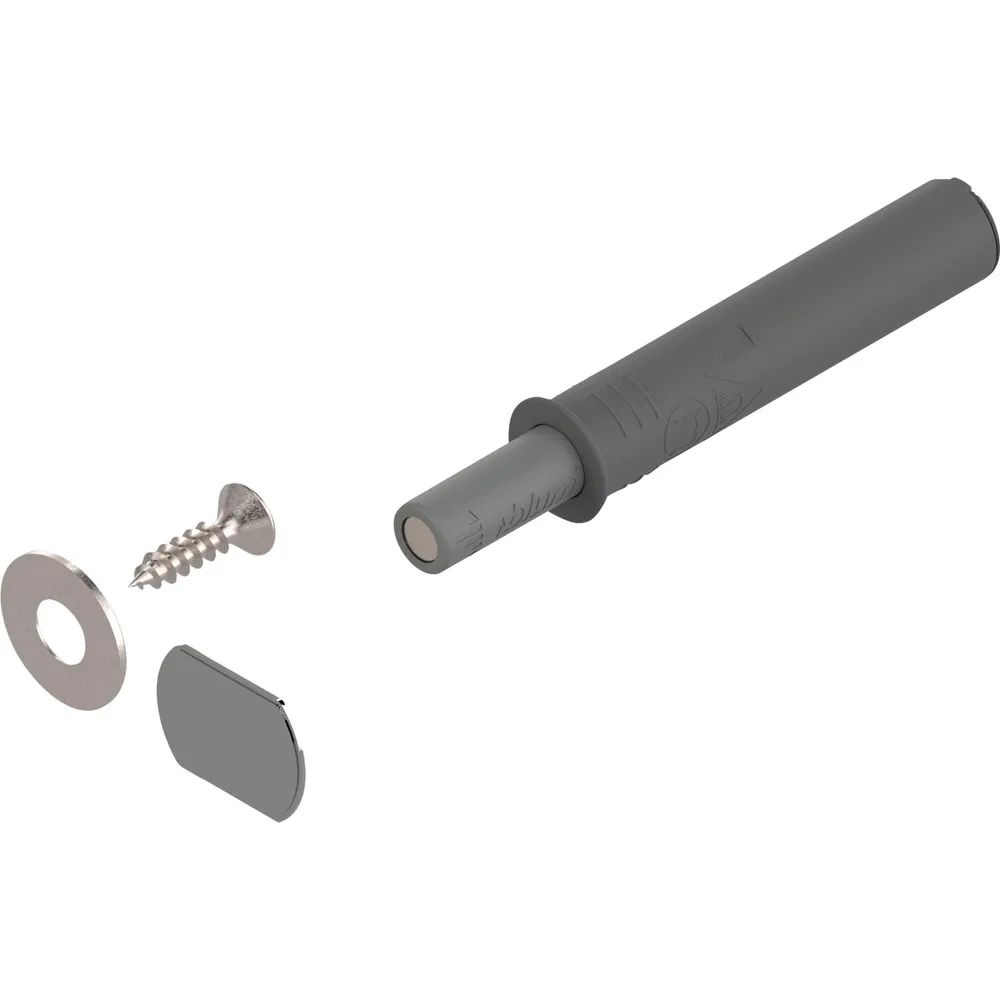 BLUM TIP-ON für Türen 956.1004 Kurzversion mit Magnet, platingrau