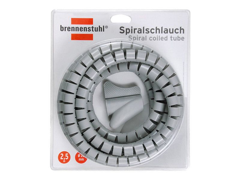 Brennenstuhl Spiral Hose - Kabelschutz - Grau