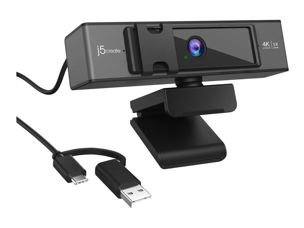 j5create JVCU435 - Webcam - Farbe - 8 MP - 3840 x 2160